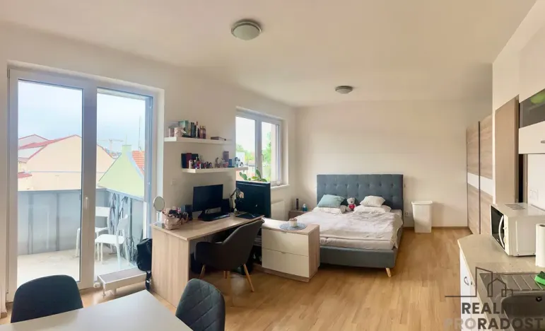 Pronájem bytu 1+kk, Brno, Košinova, 38 m2