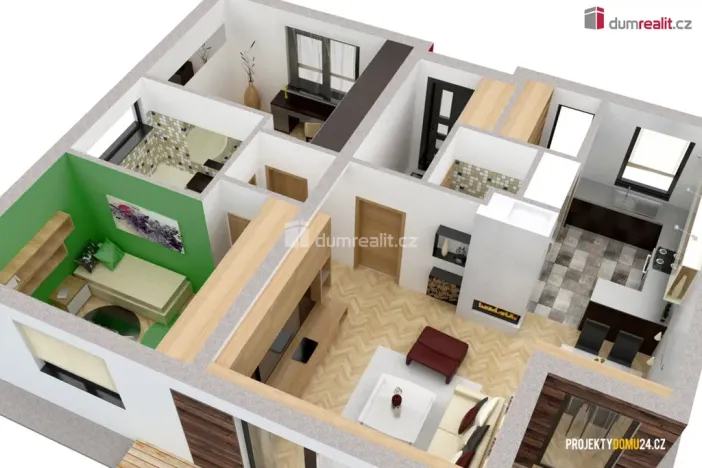 Prodej rodinného domu, Troubky-Zdislavice - Zdislavice, 100 m2