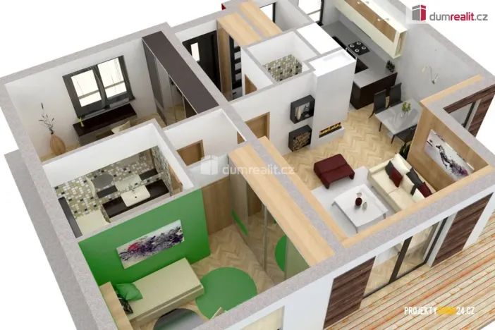 Prodej rodinného domu, Troubky-Zdislavice - Zdislavice, 100 m2