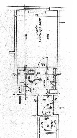 Pronájem bytu 1+kk, Brno - Královo Pole, Herčíkova, 29 m2