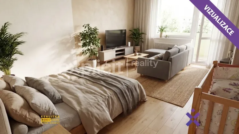 Prodej bytu 1+kk, Otrokovice, Školní, 30 m2