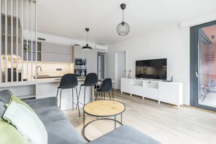 Pronájem bytu 2+kk, Praha - Karlín, Sokolovská, 55 m2