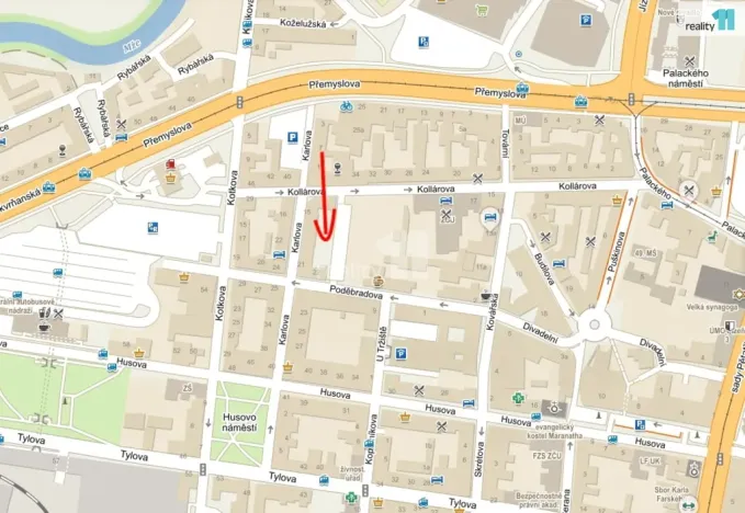 Pronájem garáže, Plzeň - Jižní Předměstí, Poděbradova, 12 m2