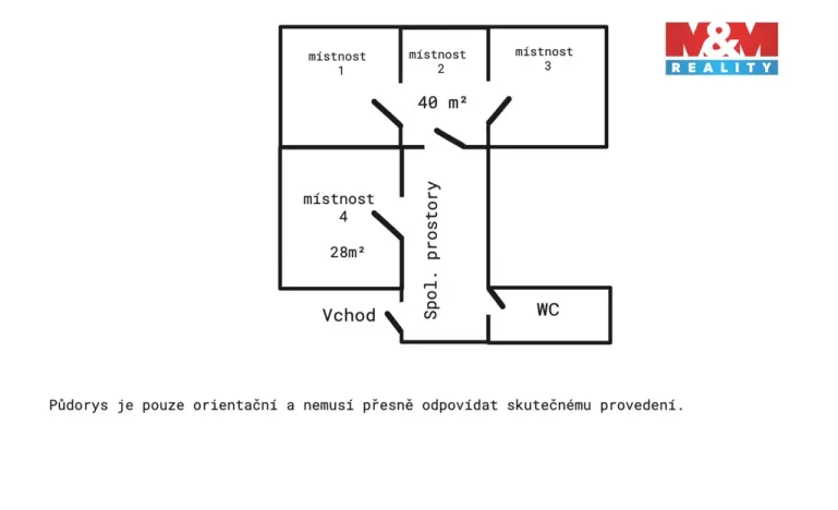 Pronájem kanceláře, Havířov - Město, Mickiewiczova, 70 m2