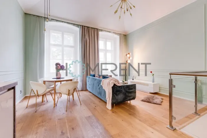 Pronájem bytu 2+kk, Praha - Karlín, Peckova, 86 m2