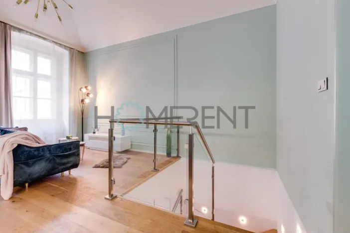 Pronájem bytu 2+kk, Praha - Karlín, Peckova, 86 m2