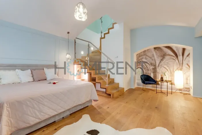 Pronájem bytu 2+kk, Praha - Karlín, Peckova, 86 m2