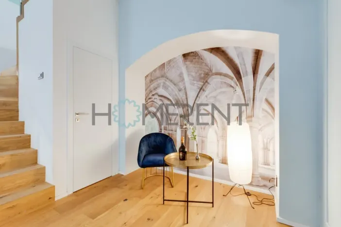 Pronájem bytu 2+kk, Praha - Karlín, Peckova, 86 m2