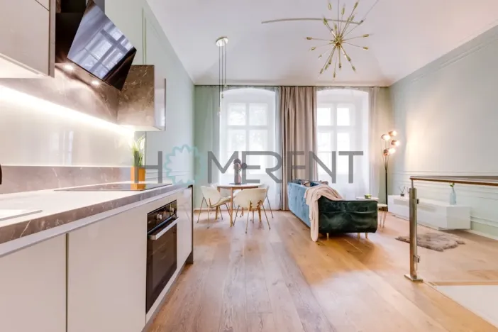 Pronájem bytu 2+kk, Praha - Karlín, Peckova, 86 m2