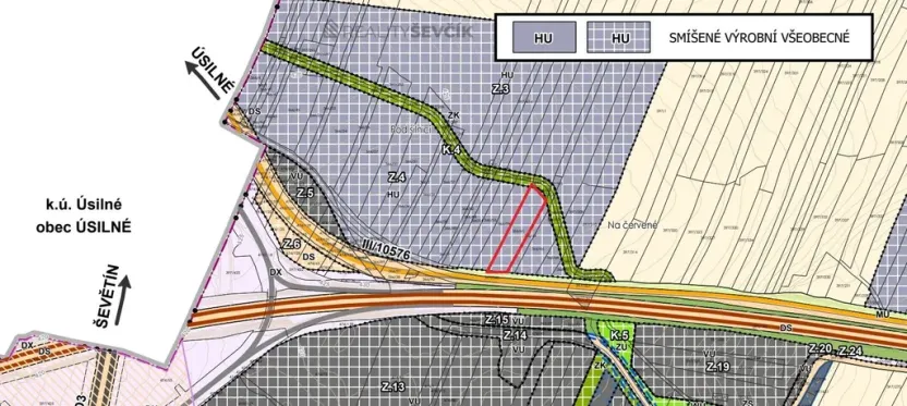 Prodej komerčního pozemku, Hůry, Pod Strání, 3480 m2
