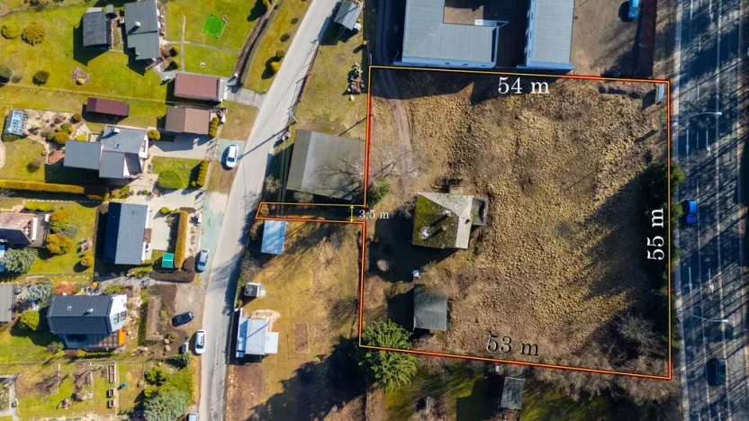 Prodej komerčního pozemku, Náchod, U Cihelny, 2889 m2