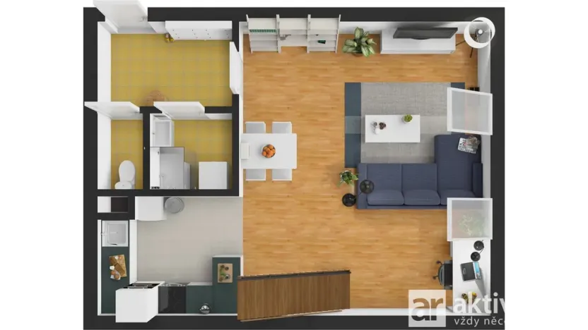 Prodej bytu 2+kk, Šestajovice, Komenského, 63 m2