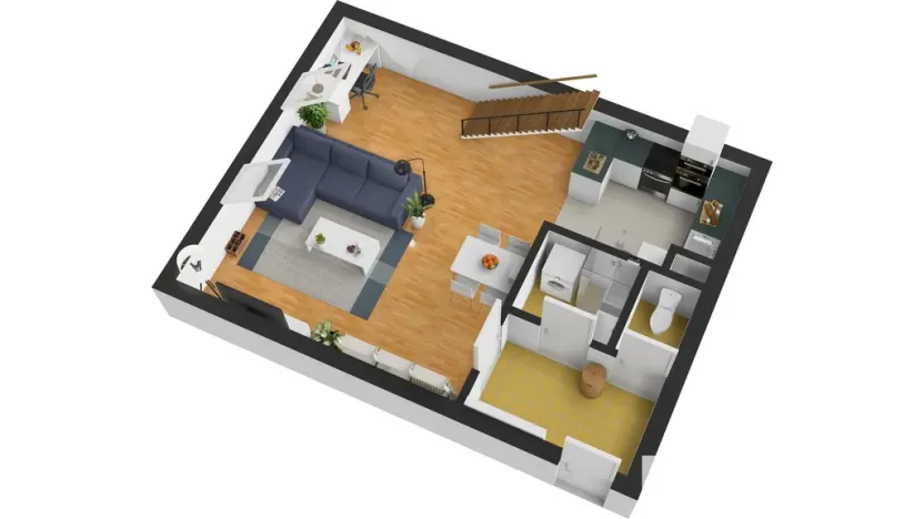 Prodej bytu 2+kk, Šestajovice, Komenského, 63 m2