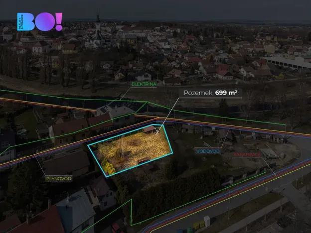 Prodej pozemku pro bydlení, Příbor, 699 m2
