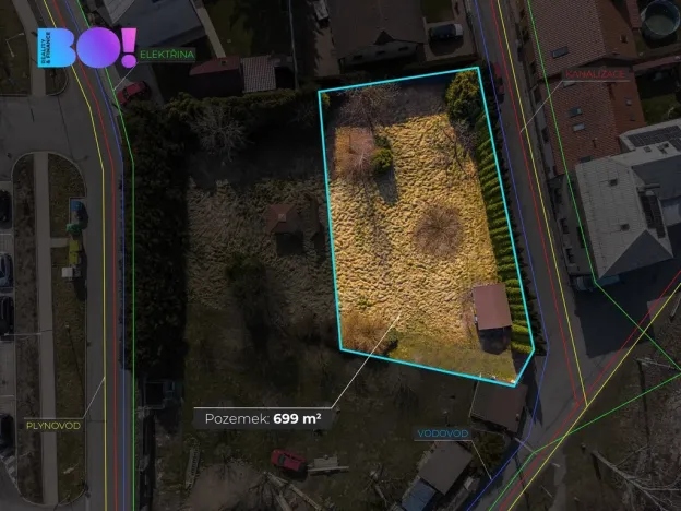 Prodej pozemku pro bydlení, Příbor, 699 m2