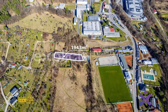 Prodej pozemku, Bojkovice, 1943 m2