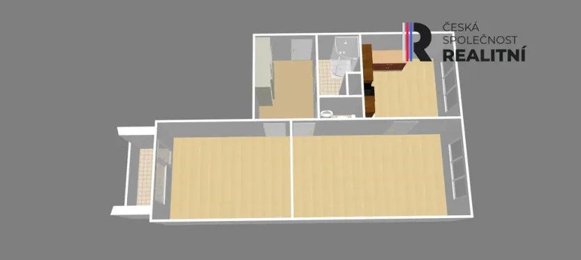 Prodej bytu 2+1, Žatec, Jabloňová, 64 m2