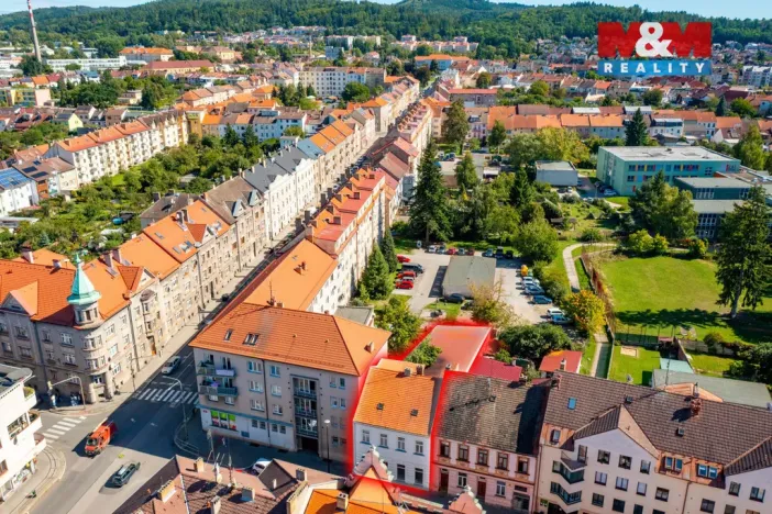 Prodej rodinného domu, Písek - Budějovické Předměstí, Tyršova, 315 m2