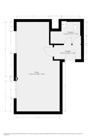 Pronájem bytu 2+kk, Brno, Jižní, 35 m2