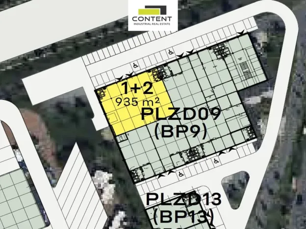 Pronájem obchodního prostoru, Plzeň - Skvrňany, Podnikatelská, 935 m2