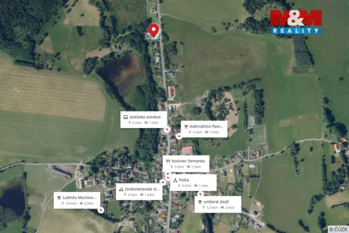 Prodej pozemku pro bydlení, Vortová, 826 m2