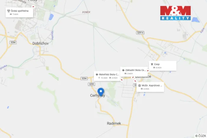 Prodej rodinného domu, Cerhenice - Cerhýnky, 74 m2