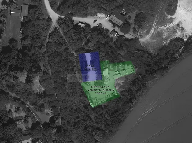 Pronájem skladu, Praha - Přední Kopanina, 450 m2