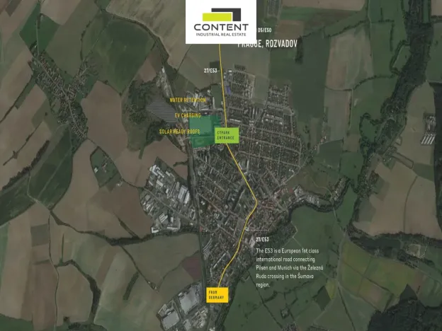 Pronájem výrobních prostor, Přeštice, Průmyslová, 5309 m2