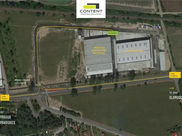 Pronájem výrobních prostor, Hradec Králové - Slezské Předměstí, Bratří Štefanů, 576 m2