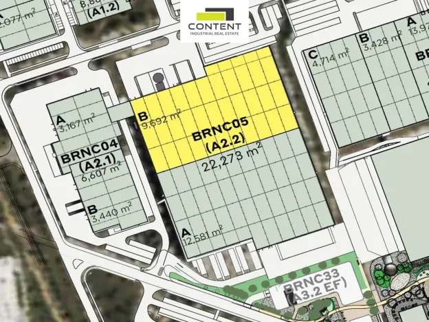 Pronájem výrobních prostor, Brno - Slatina, Tuřanka, 5000 m2