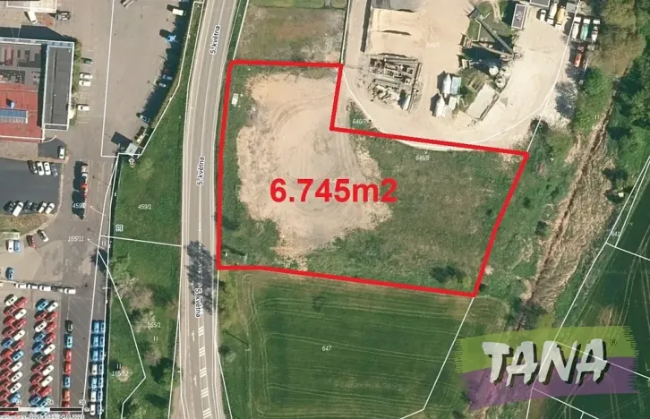 Prodej komerčního pozemku, Mnichovo Hradiště, 6745 m2