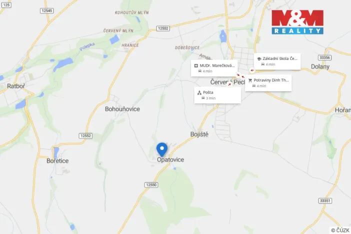 Prodej pozemku pro bydlení, Červené Pečky - Opatovice, 484 m2