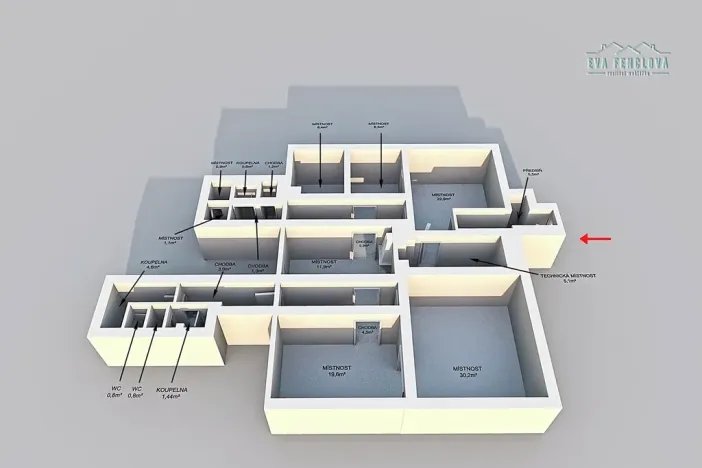 Prodej restaurace, Plzeň, Nerudova, 134 m2