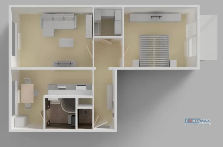 Pronájem bytu 2+1, Břeclav, Slovácká, 60 m2