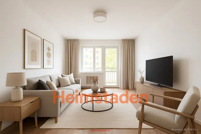 Pronájem bytu 2+1, Ostrava - Poruba, Nálepkova, 53 m2