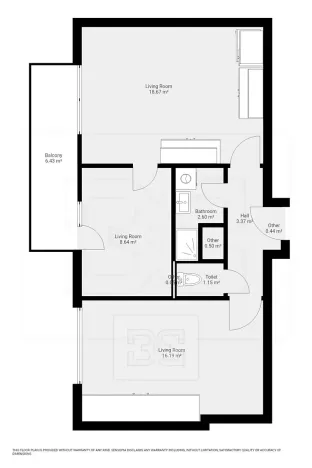 Pronájem bytu 3+kk, Praha - Hloubětín, 60 m2