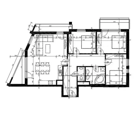 Pronájem bytu 4+kk, Praha - Zličín, Sazovická, 111 m2