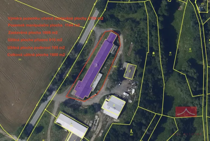 Pronájem skladu, Havlíčkův Brod - Jilemník, 1600 m2