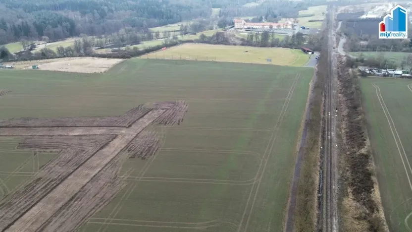 Prodej pozemku pro bydlení, Dýšina - Nová Huť, Polní, 15940 m2