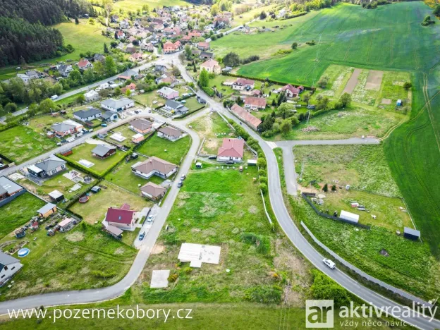 Prodej pozemku pro bydlení, Obory, 1147 m2