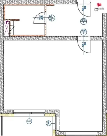 Pronájem bytu 1+kk, Plzeň, Pilařská, 45 m2