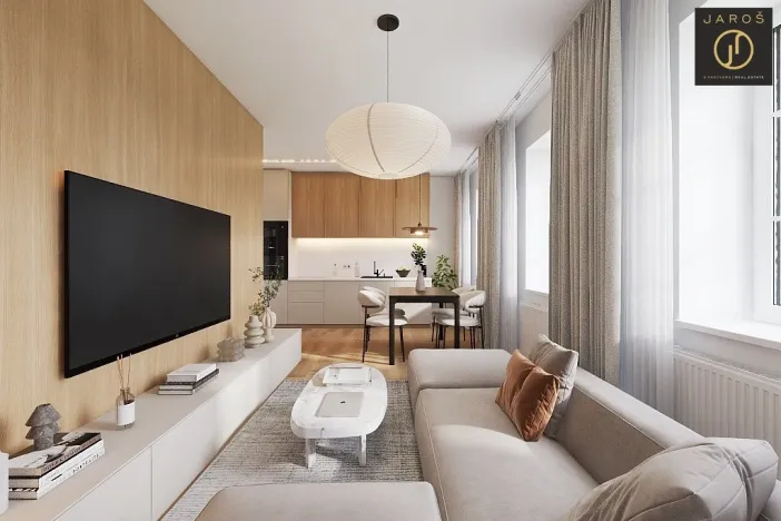 Prodej bytu 2+kk, Jáchymov, náměstí Republiky, 34 m2