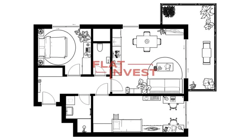 Prodej bytu 3+kk, Praha - Modřany, Československého exilu, 62 m2