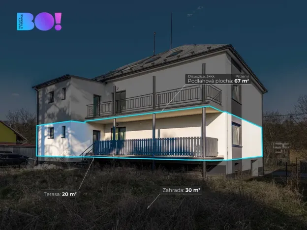 Prodej bytu 3+kk, Bravantice, 67 m2