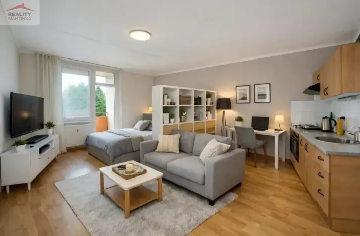 Pronájem bytu 1+kk, Valašské Meziříčí, Luční, 37 m2