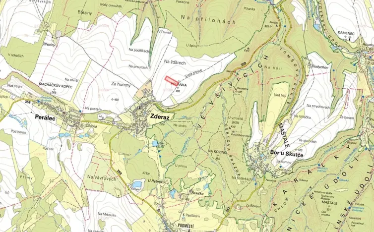 Prodej pole, Zderaz, 12592 m2