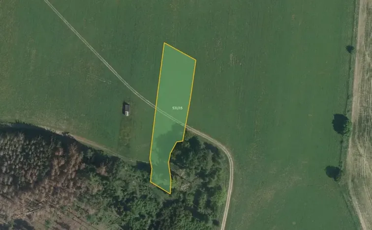 Prodej pole, Pelhřimov, 8833 m2