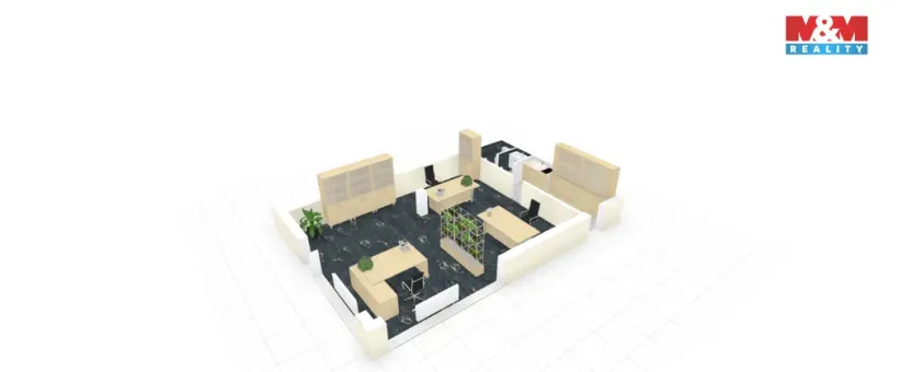 Pronájem obchodního prostoru, Vlašim, Lidická, 57 m2