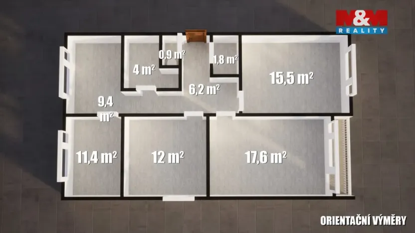 Prodej bytu 4+1, Mladá Boleslav, Na Radouči, 88 m2