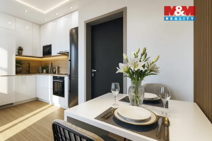 Prodej bytu 1+kk, Kralupy nad Vltavou, 42 m2